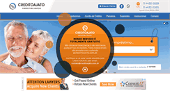 Desktop Screenshot of creditoajato.com.br